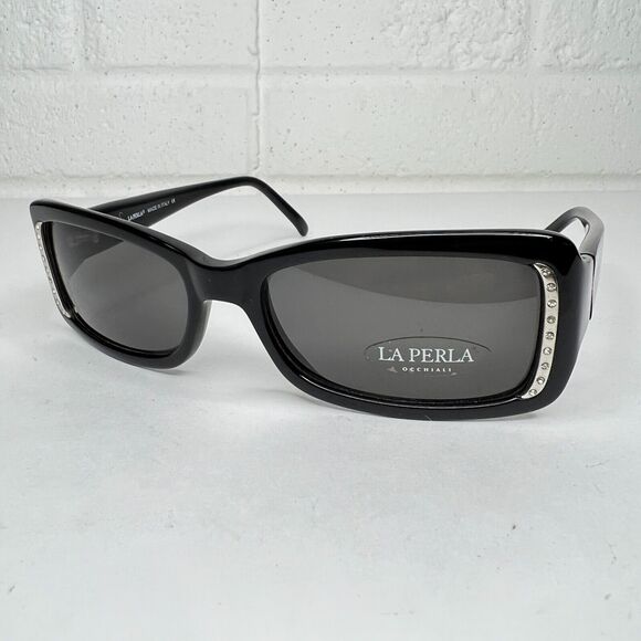 La Perla Sunglasses SPE 078S 54 V21 Black Frame‎ Black Gradient H1717
